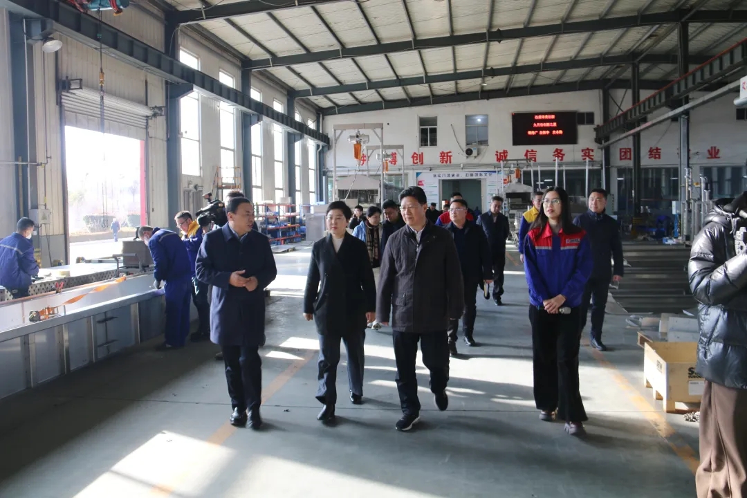 市政協(xié)黨組書記、主席孟慶斌一行赴銳智智能開展調(diào)研指導(dǎo)工作